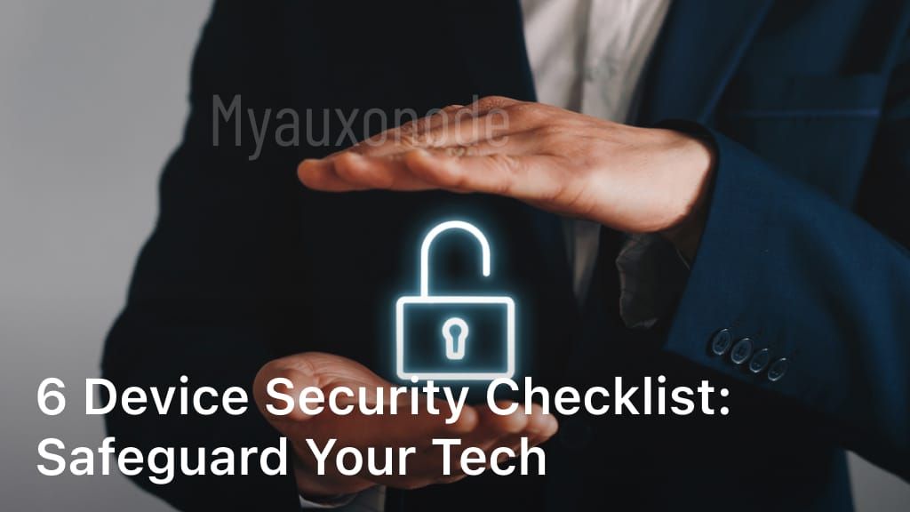 device security checklist