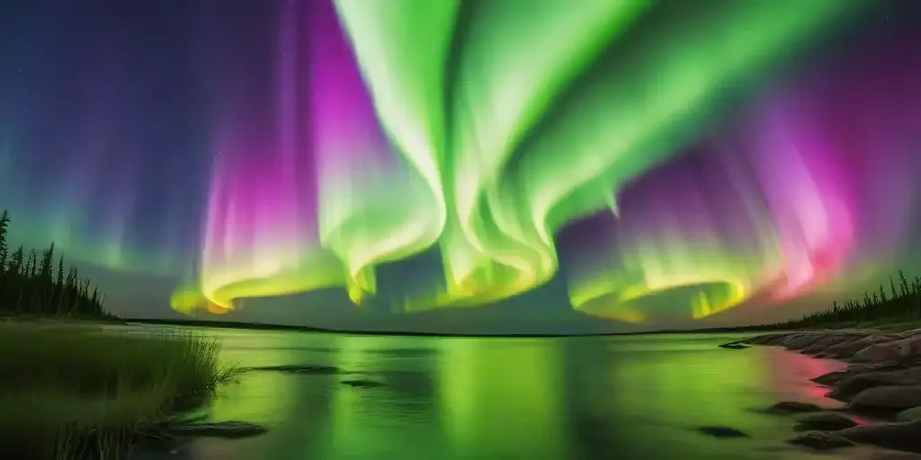 Severe Geomagnetic Storms Illuminate Northern Lights in US